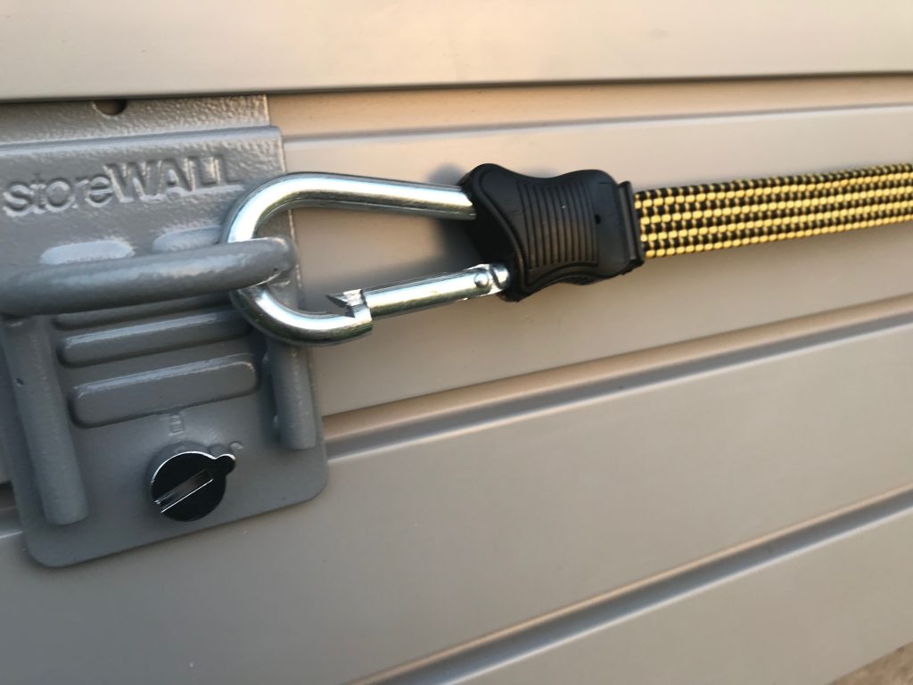 garage ladder storage - closed loop hook